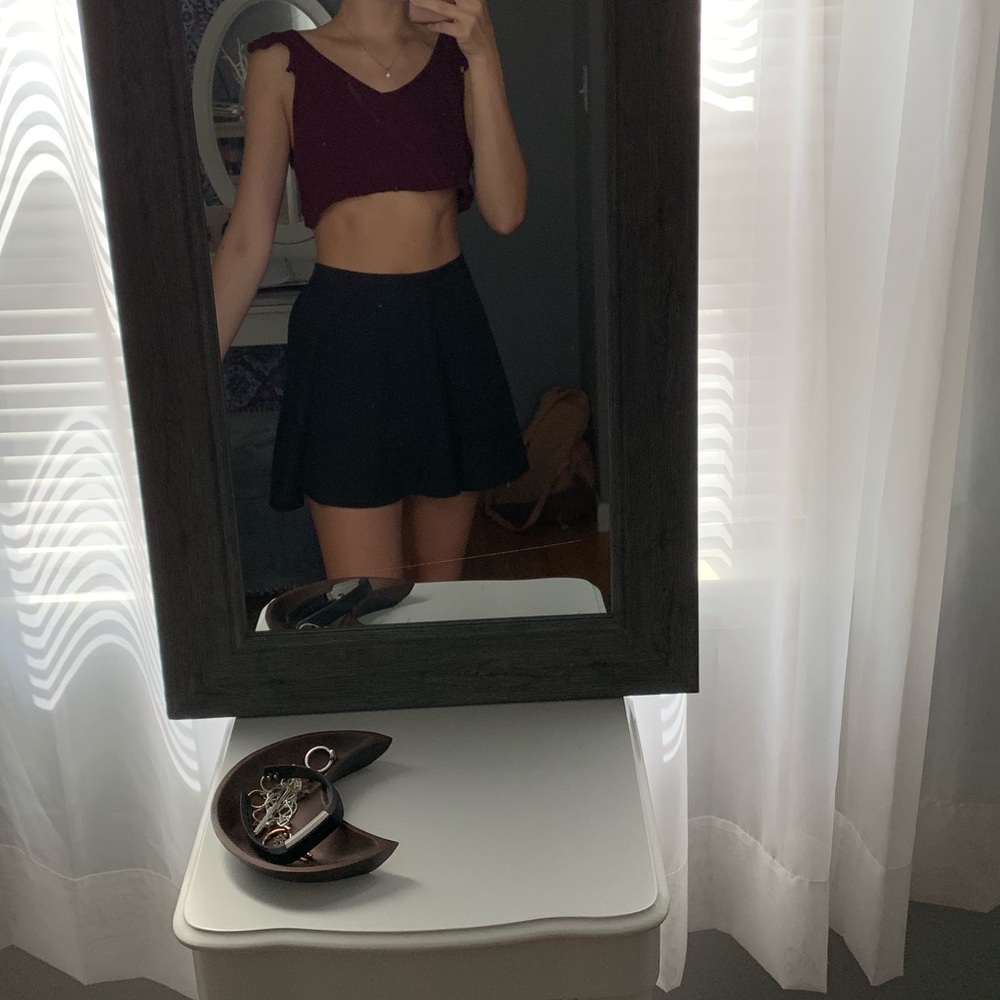 Black skirt